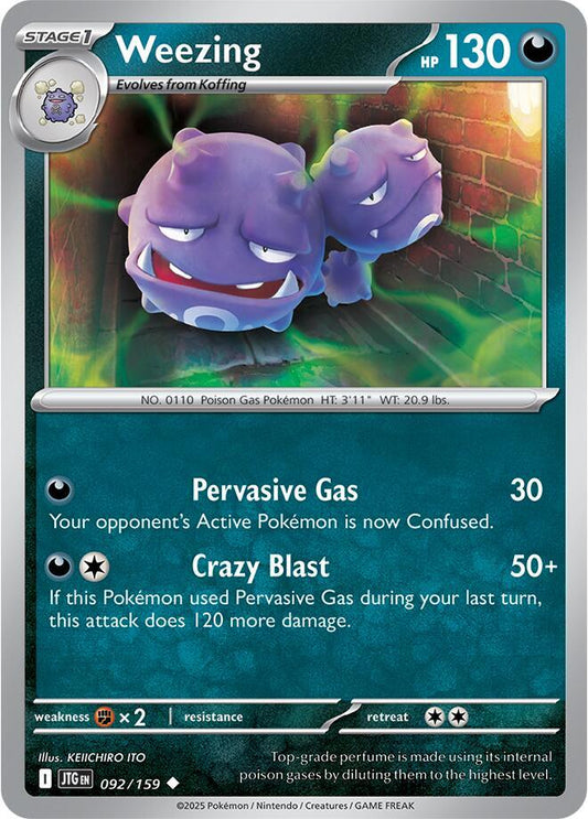 Weezing - SV09: Journey Together