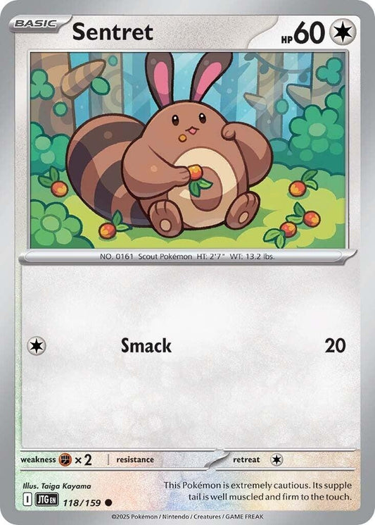 Image for Sentret (118/159) (JTG) - Pokemon