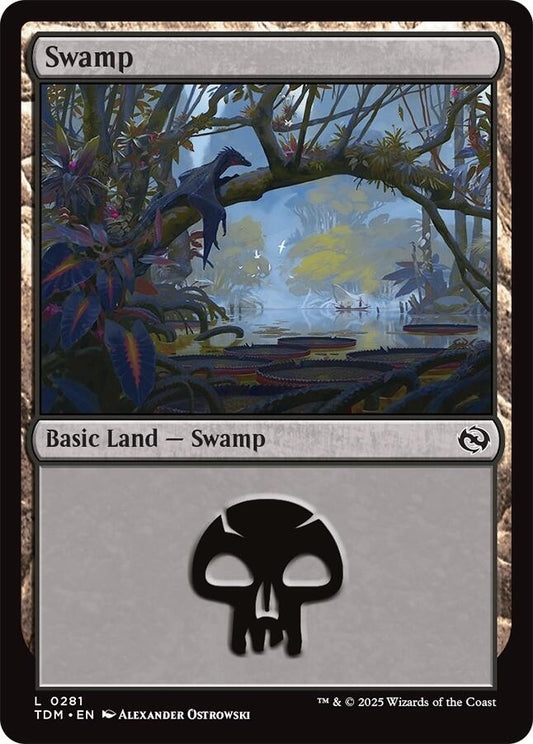 Image for Swamp (0281) (281) (TDM) - Magic: The Gathering
