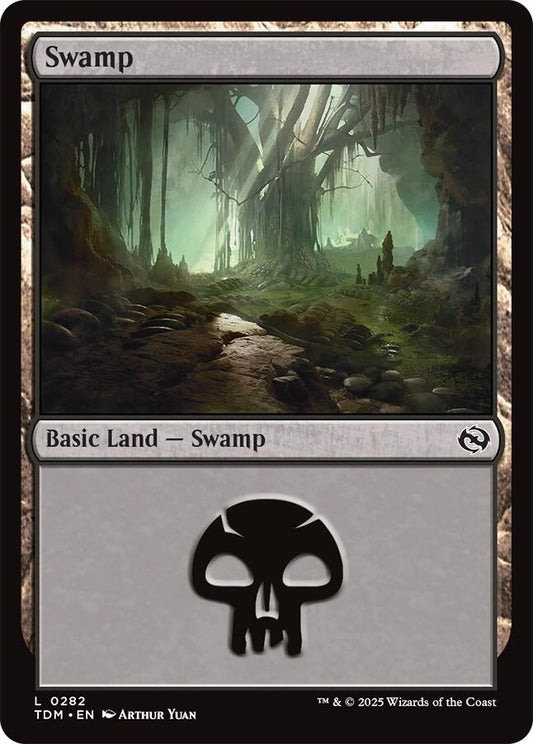 Image for Swamp (0282) (282) (TDM) - Magic: The Gathering