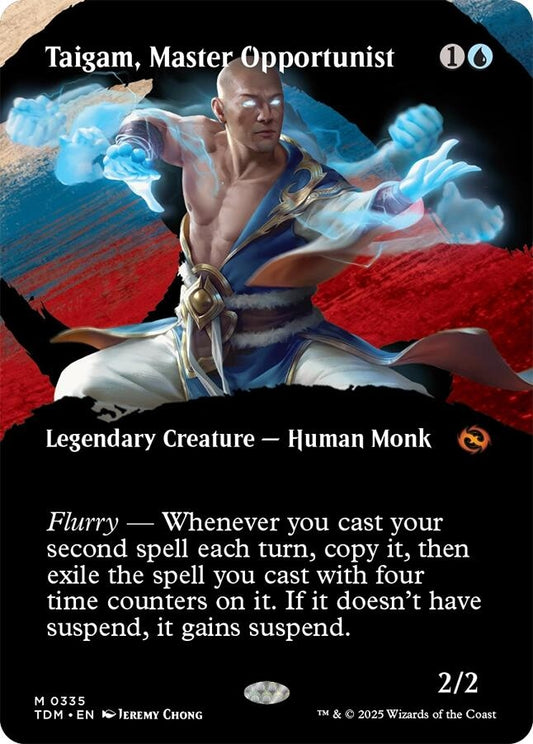 Image for Taigam, Master Opportunist (Borderless) (335) (TDM) - Magic: The Gathering