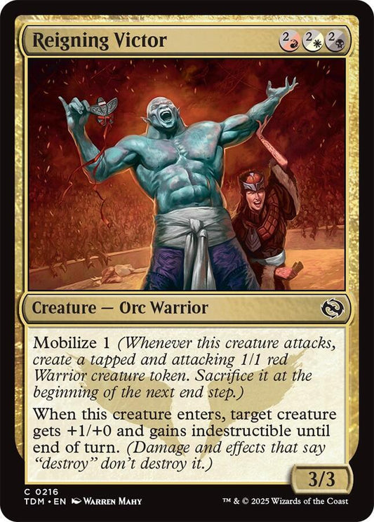Reigning Victor - Tarkir: Dragonstorm (TDM)