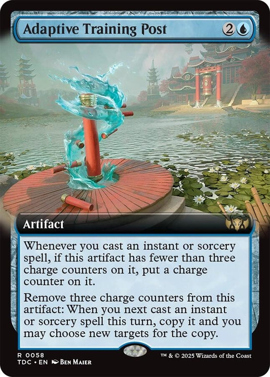 Image for Adaptive Training Post (Extended Art) (58) (TDC) - Magic: The Gathering