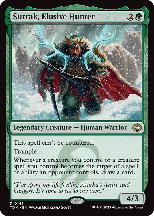 Image for Surrak, Elusive Hunter (161) (TDM) - Magic: The Gathering
