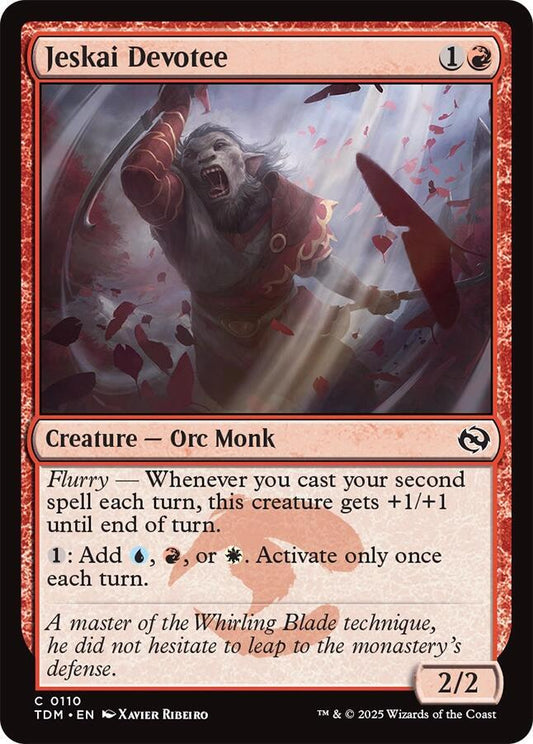 Jeskai Devotee - Tarkir: Dragonstorm (TDM)
