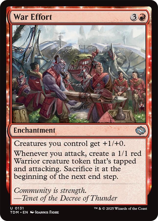 War Effort - Tarkir: Dragonstorm (TDM)