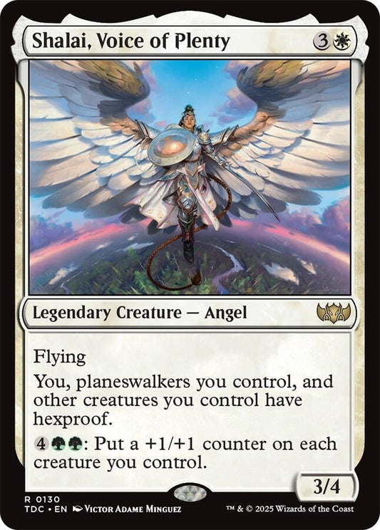 Image for Shalai, Voice of Plenty (130) (TDC) - Magic: The Gathering