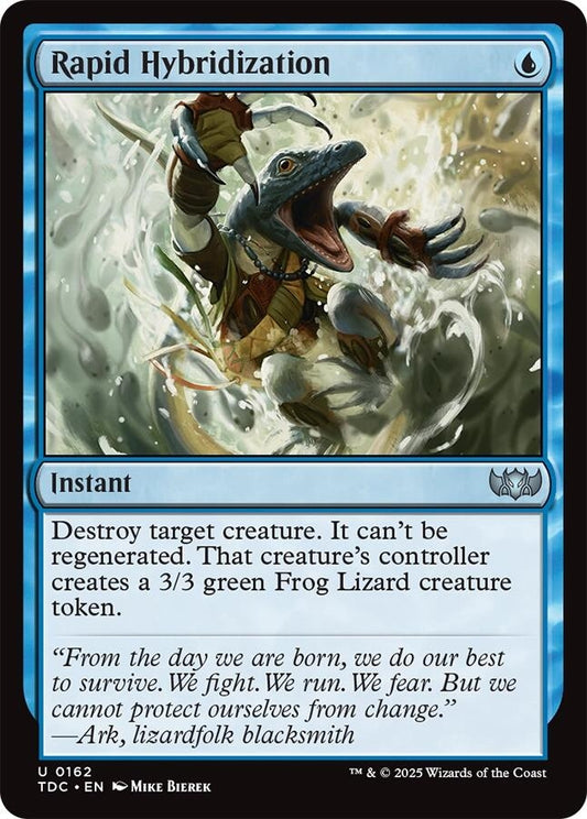 Image for Rapid Hybridization (162) (TDC) - Magic: The Gathering