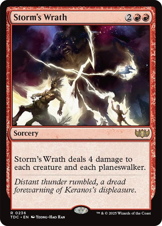 Image for Storm's Wrath (236) (TDC) - Magic: The Gathering