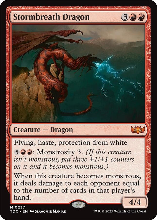 Image for Stormbreath Dragon (237) (TDC) - Magic: The Gathering