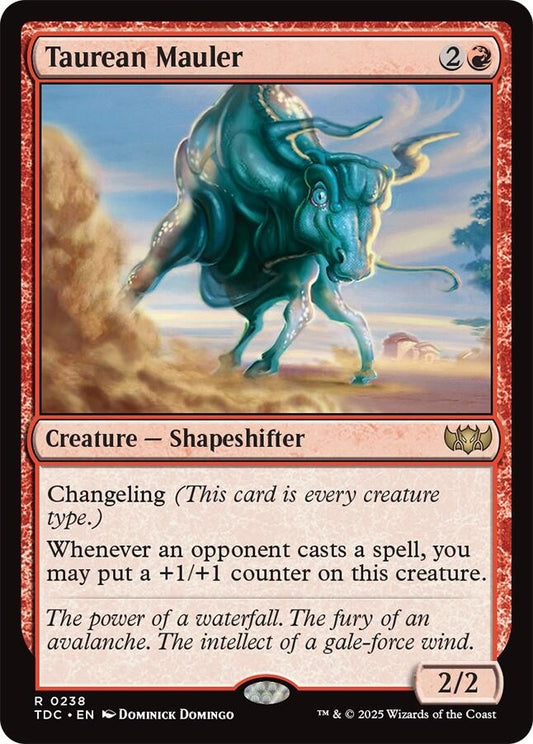 Image for Taurean Mauler (238) (TDC) - Magic: The Gathering