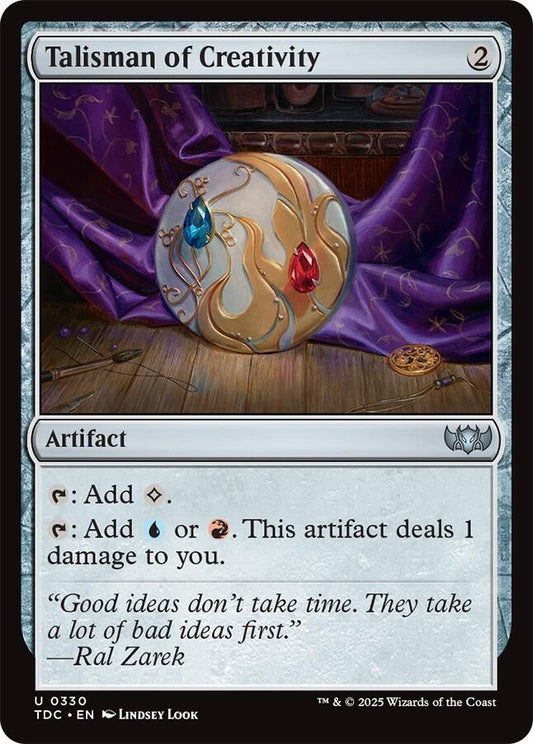 Image for Talisman of Creativity (330) (TDC) - Magic: The Gathering