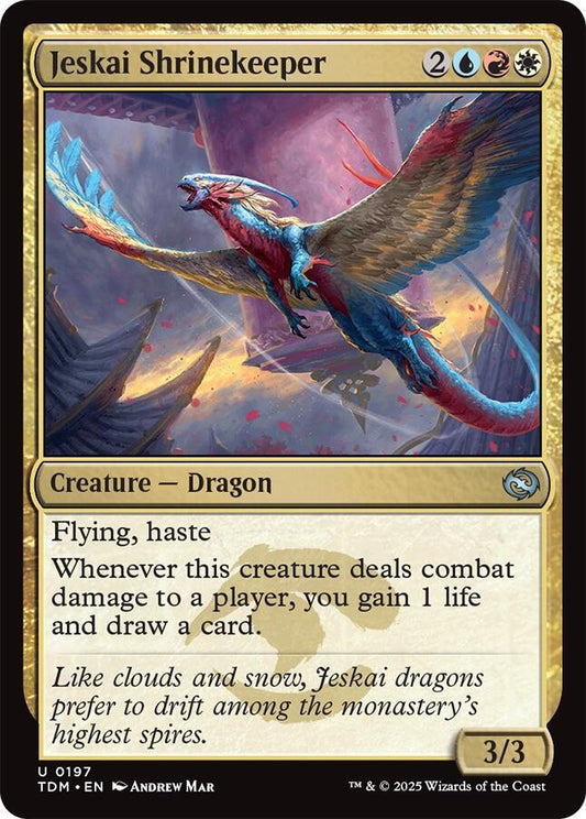 Jeskai Shrinekeeper - Tarkir: Dragonstorm (TDM)
