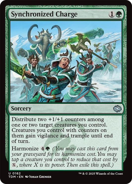 Image for Synchronized Charge (162) (TDM) - Magic: The Gathering