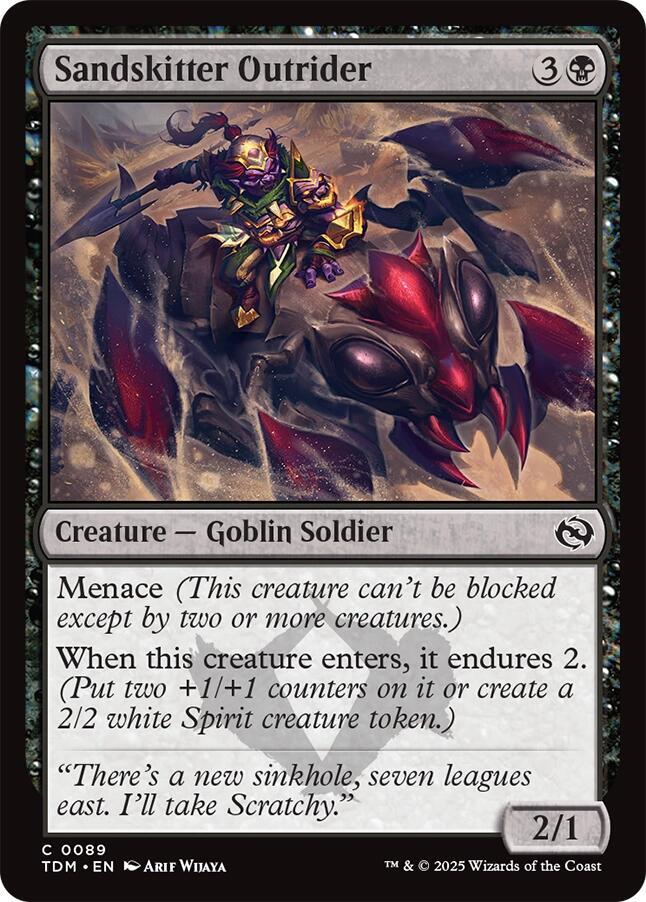 Sandskitter Outrider - Tarkir: Dragonstorm (TDM)