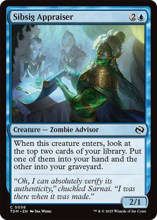 Sibsig Appraiser - Tarkir: Dragonstorm (TDM)