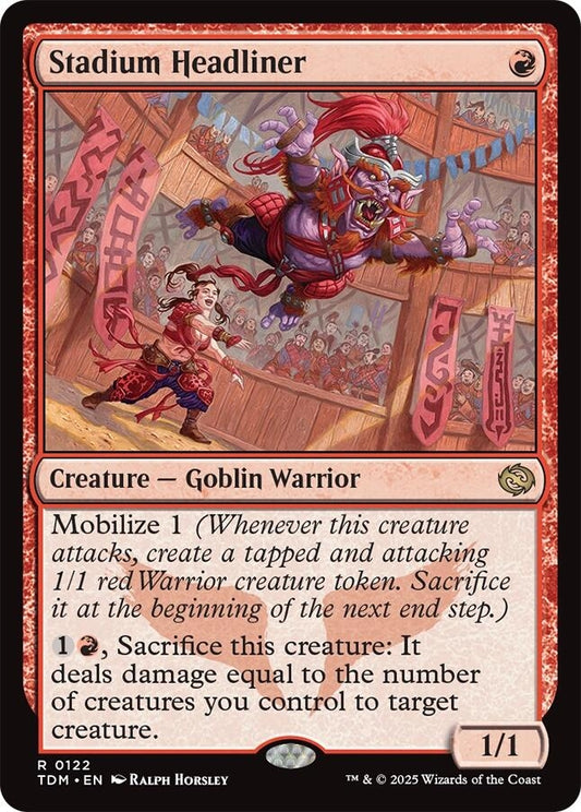 Image for Stadium Headliner (122) (TDM) - Magic: The Gathering