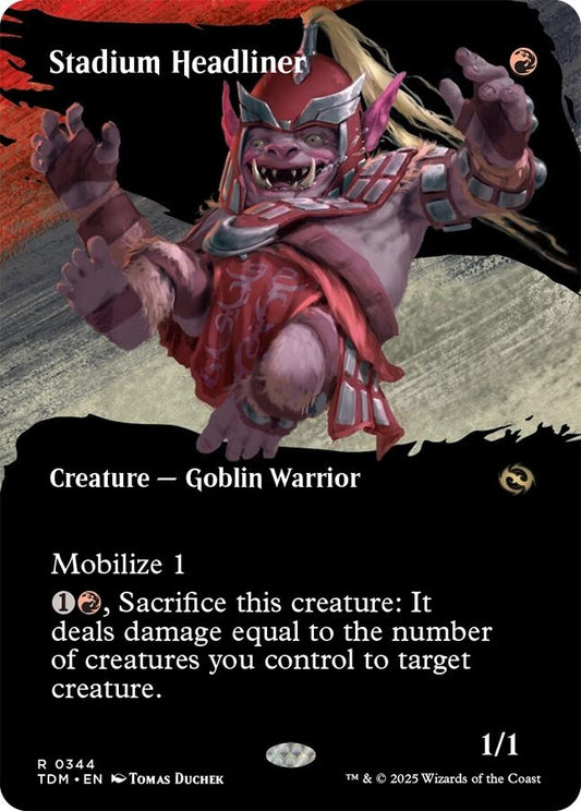 Image for Stadium Headliner (Borderless) (344) (TDM) - Magic: The Gathering