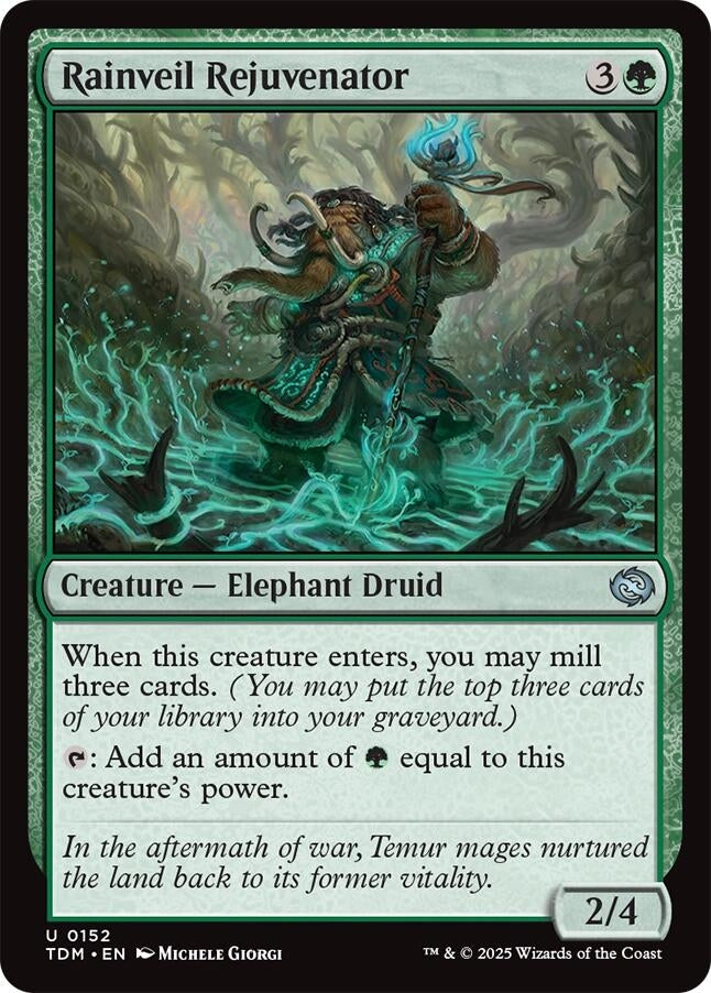 Image for Rainveil Rejuvenator (152) (TDM) - Magic: The Gathering