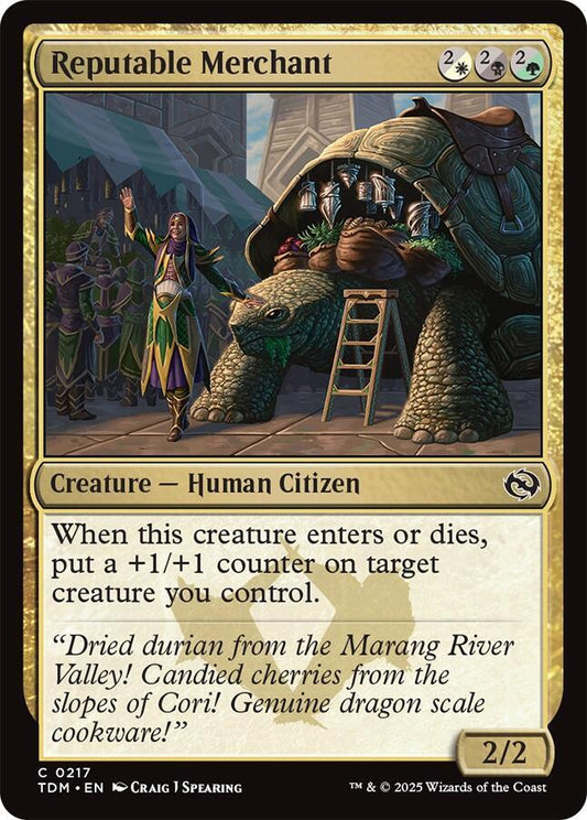 Reputable Merchant - Tarkir: Dragonstorm (TDM)