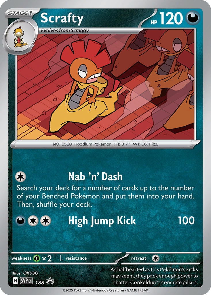 Image for Scrafty - 188 (188) (SVP) - Pokemon