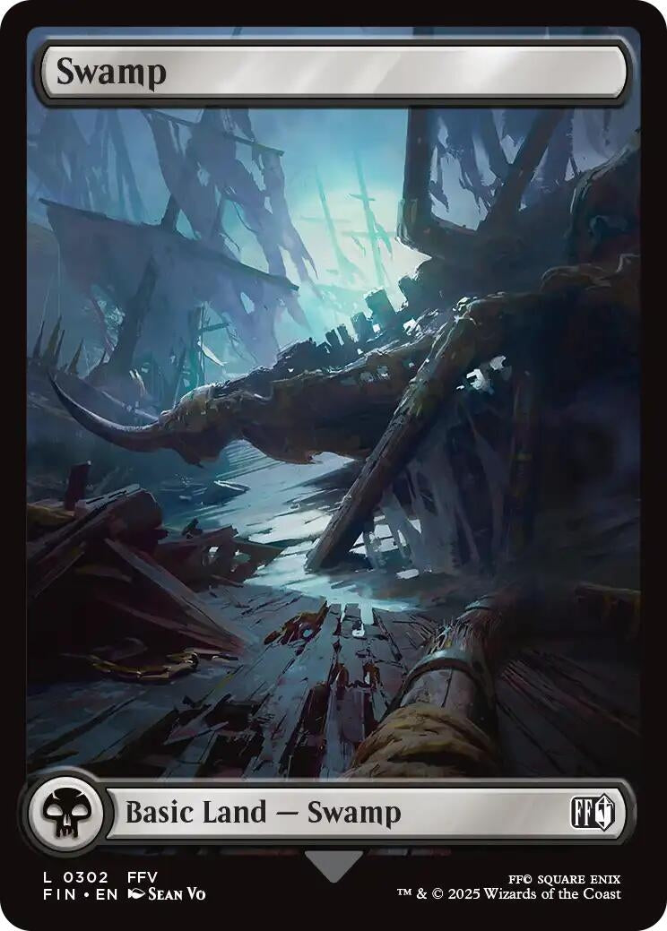 Image for Swamp (0302) (302) (FIN) - Magic: The Gathering