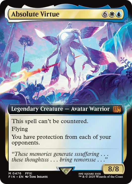 Image for Absolute Virtue (Extended Art) (476) (FIN) - Magic: The Gathering