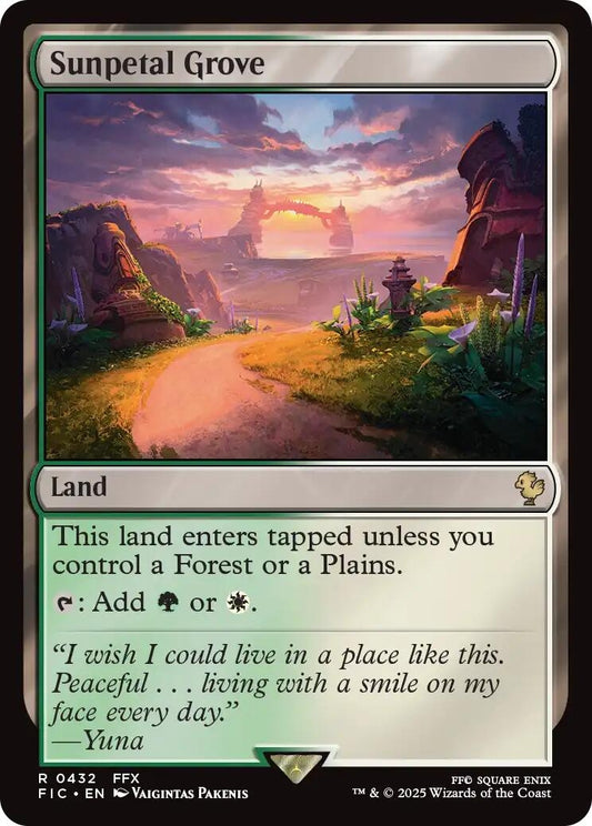 Image for Sunpetal Grove (432) (FIC) - Magic: The Gathering