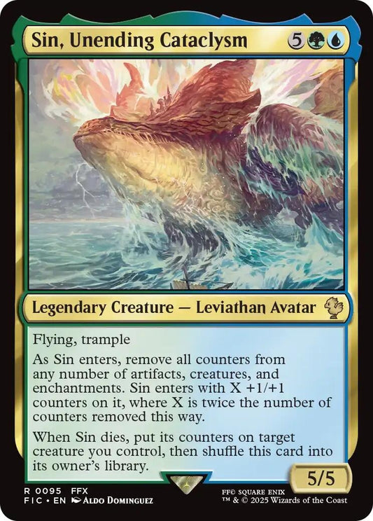 Image for Sin, Unending Cataclysm (95) (FIC) - Magic: The Gathering