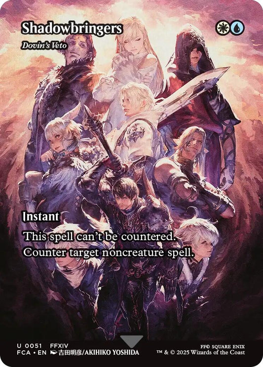 Image for Shadowbringers - Dovin's Veto (Showcase) (51) (FCA) - Magic: The Gathering