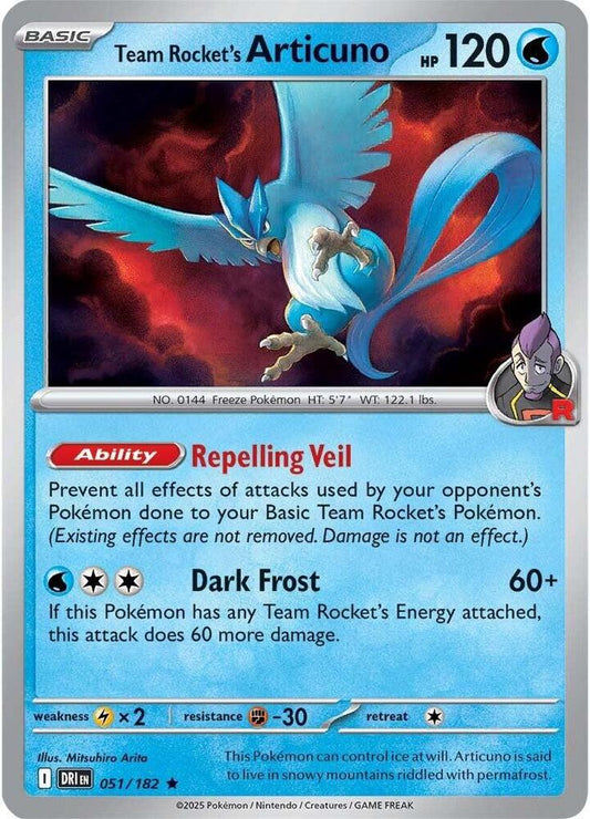 Team Rocket's Articuno - SV10: Destined Rivals (DRI)