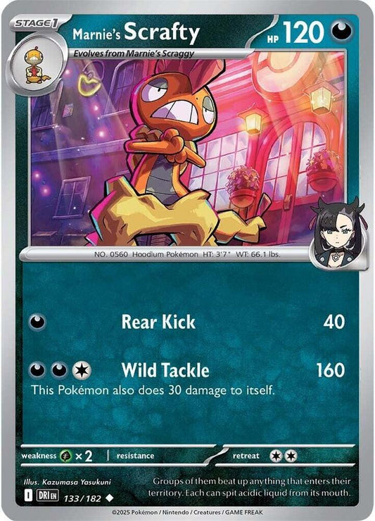 Marnie's Scrafty - SV10: Destined Rivals (DRI)