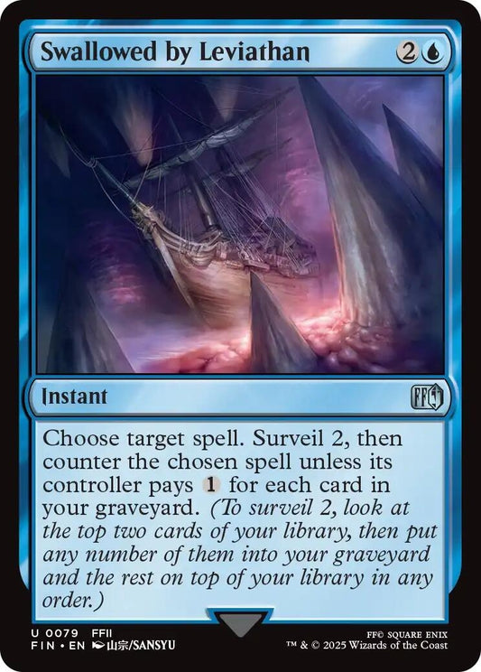 Image for Swallowed by Leviathan (79) (FIN) - Magic: The Gathering