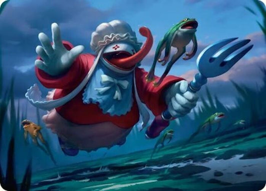 Image for Quina, Qu Gourmet Art Card (11) (AAFIN) - Magic: The Gathering