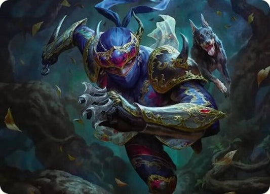 Image for Shadow, Mysterious Assassin Art Card (26) (AAFIN) - Magic: The Gathering
