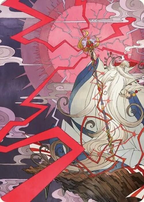 Image for Summon: Esper Ramuh Art Card (40) (AAFIN) - Magic: The Gathering
