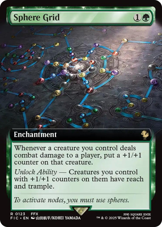 Image for Sphere Grid (Extended Art) (123) (FIC) - Magic: The Gathering