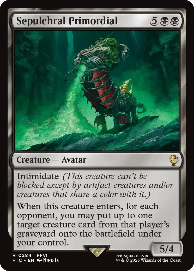 Image for Sepulchral Primordial (Surge Foil) (284) (FIC) - Magic: The Gathering