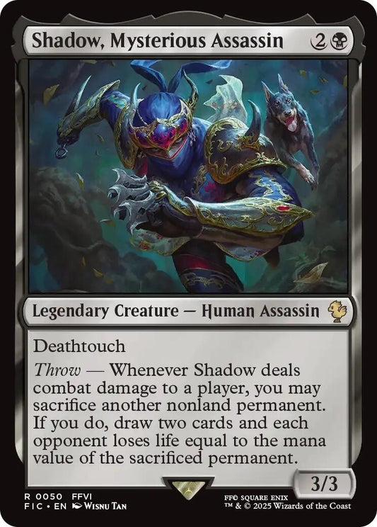 Image for Shadow, Mysterious Assassin (Surge Foil) (50) (FIC) - Magic: The Gathering