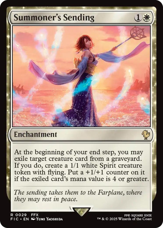 Image for Summoner's Sending (Surge Foil) (29) (FIC) - Magic: The Gathering