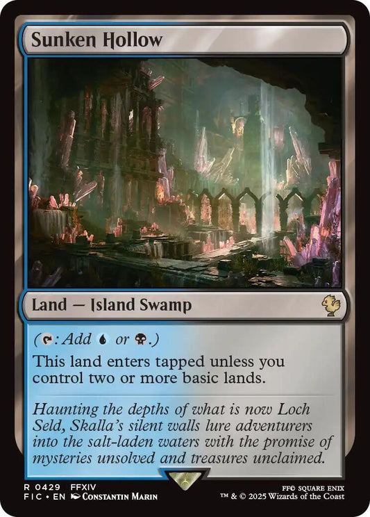 Image for Sunken Hollow (Surge Foil) (429) (FIC) - Magic: The Gathering