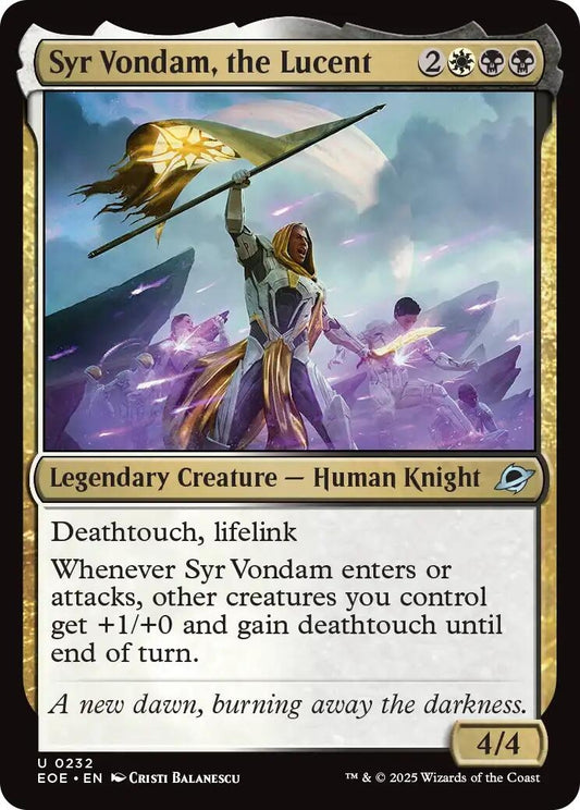 Image for Syr Vondam, the Lucent (232) (EOE) - Magic: The Gathering