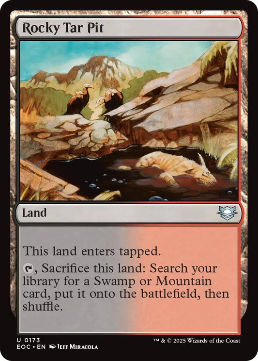 Image for Rocky Tar Pit (173) (EOC) - Magic: The Gathering