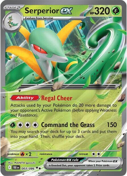Serperior ex - SV: Black Bolt (BLK)