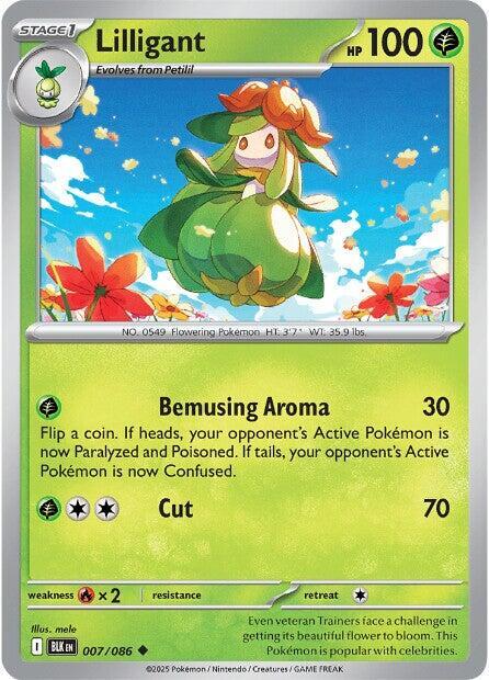 Lilligant - SV: Black Bolt (BLK)