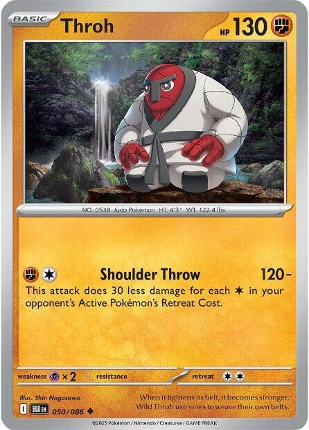 Image for Throh (050/086) (BLK) - Pokemon