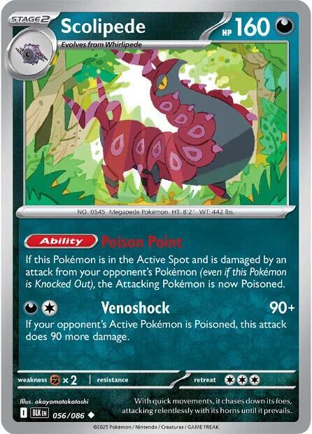 Scolipede - SV: Black Bolt (BLK)