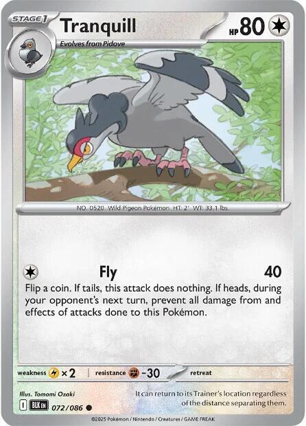 Tranquill - SV: Black Bolt (BLK)