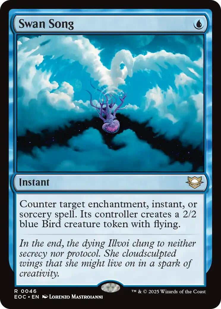 Image for Swan Song (46) (EOC) - Magic: The Gathering