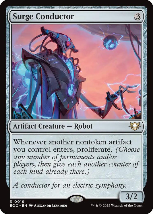 Image for Surge Conductor (19) (EOC) - Magic: The Gathering